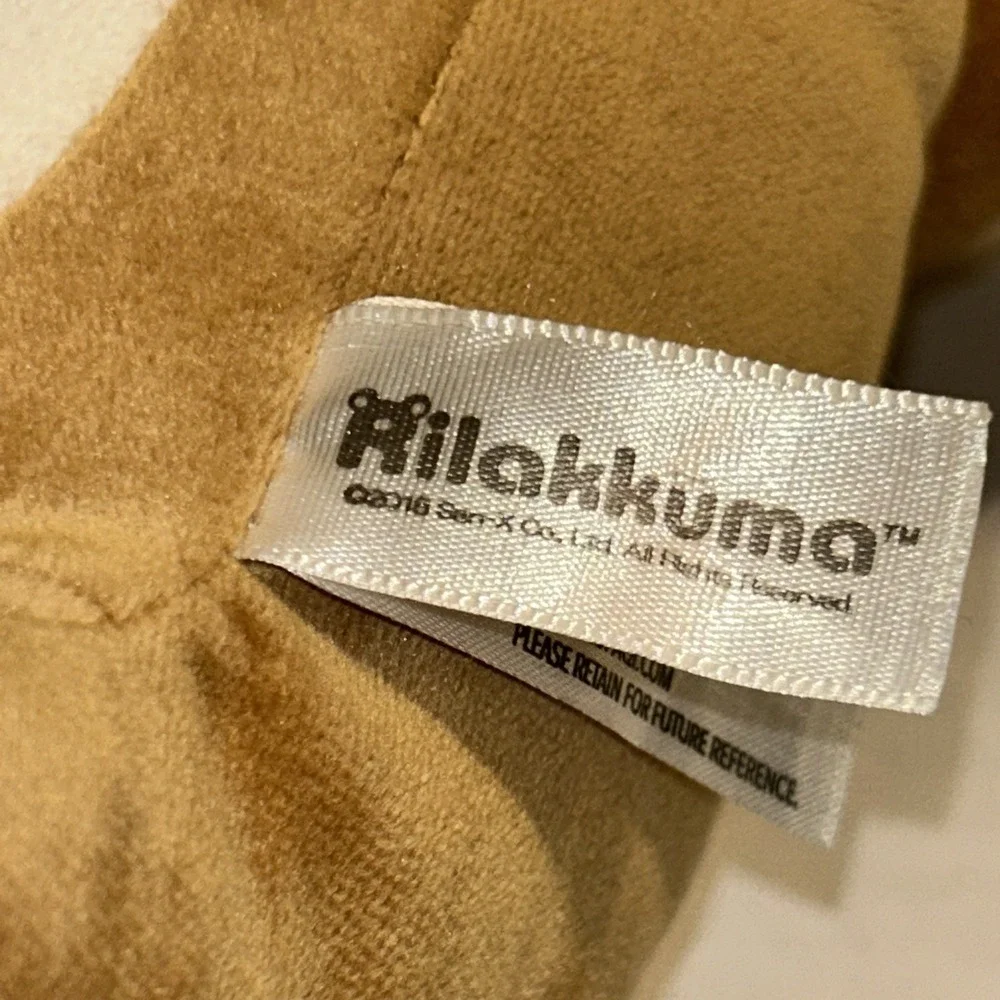 Rilakkuma Plush Bear AQI Laying‎ Down Cute Japanese San-X 2018 P4